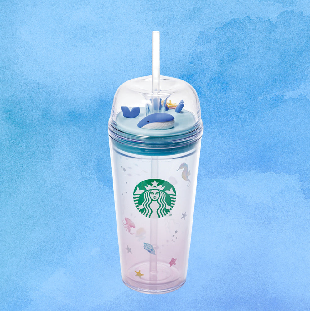 Rare — factory Starbucks Korea whale moon tumbler 2018