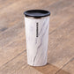 16oz White Minimalist Marble Stainless Steel Tumbler