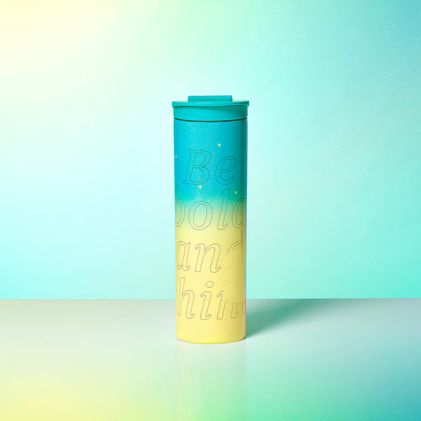 16OZ BE BOLD AND SHINE GRADIENT SS TUMBLER 16OZ BE BOLD AND SHINE 漸變色不鏽鋼隨行杯