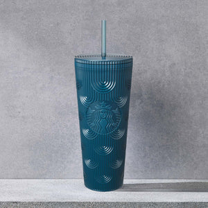 24OZ SHIMMER SHELL BLUE COLD CUP 24OZ 藍色貝殼閃光凍杯