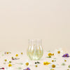 8OZ LITTLE WILD FLOWER GLASS 8OZ 小野花玻璃杯