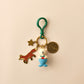 SIREN N WOOLAND GUARDIAN BEARISTA KEYCHAIN 人魚與林地守護者星巴克熊匙扣