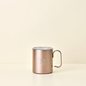 12OZ CHAMPAGNE SS MUG 12OZ 香檳色不鏽鋼咖啡杯