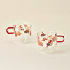 12OZ GLASS LITTLE HOLIDAY FRIENDS MUG  12OZ 聖誕朋友仔玻璃杯