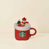 12OZ XMAS HOLIDAY MUG W/LID 12OZ 聖誕節日咖啡杯連杯蓋