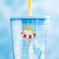 20oz Tan Shiba Plastic Cold Cup 20oz夏日主題柴犬凍杯