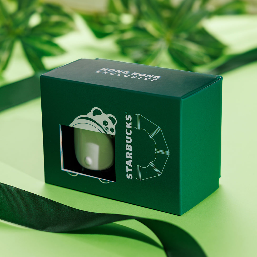 3oz Panda Mug Gift Set Bamboo Green 3oz 深綠色熊貓咖啡杯連禮盒