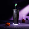 24OZ CAT WITCH GHOST WITH STOPPER COLD CUP 24OZ 夜光女巫黑貓凍杯
