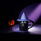 12OZ BLACK CAT WITH WITCH HAT COLOR CHANGE MUG 12OZ 女巫黑貓變色咖啡杯
