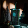 17.5OZ FOREST GREEN BLING STAINLESS STEEL COLD CUP 17.5OZ森林綠閃耀不鏽鋼隨行杯