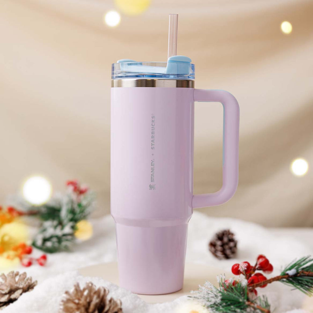 30OZ STANLEY X STARBUCKS THE QUENCHER H2.0 STANLESS STEEL COLD CUP