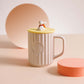 16OZ BUNNY FULL MOON MUG 16安士兔兔滿月咖啡杯