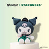 【Pre-order item, expected to be delivered in January 2026】KUROMI + Starbucks Coffee Barista Style  Plush - Medium Size【預購產品 預計2026年1月期間送達】KUROMI + Starbucks 咖啡師造型毛公仔 (中)