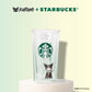KUROMI + Starbucks 12oz Green Double Wall Glass KUROMI + Starbucks 12oz 雙層綠色玻璃杯