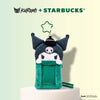【Pre-order item, expected to be delivered in January 2026】KUROMI + Starbucks Plush Card Case 【預購產品 預計2026年1月期間送達】KUROMI + Starbucks 毛公仔卡套