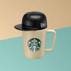STARBUCKS X NEW ERA 12OZ CERAMIC MUG WITH LID 12OZ STARBUCKS X NEW ERA咖啡杯