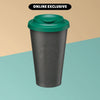 STARBUCKS X NEW ERA 15.5OZ SUSTAINABLE TUMBLER 15.5OZ STARBUCKS X NEW ERA 黑色隨行杯 (選用環保物料)