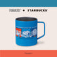 Starbucks + Peanuts 14oz Stainless steel Mug Starbucks + Peanuts 14 oz不鏽鋼咖啡杯