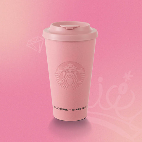 【Limited Pre-order】15.5OZ BLACKPINK PINK TUMBLER (MADE WITH SUSTAINBLE MATERIALS) 【限量預購】15.5OZ BLACKPINK 隨行杯 (選用環保物料)