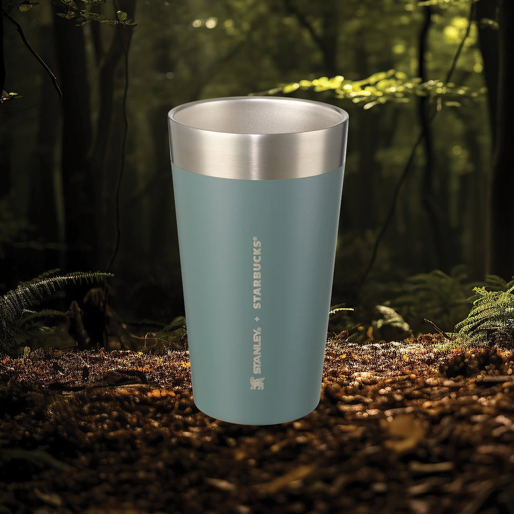 16OZ ASH STANLEY STAINLESS STEEL CUP 16OZ STANLEY 灰綠色