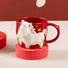 12OZ ZODIAC HORSE CERAMIC MUG 12OZ 馬年生肖咖啡杯