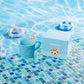 10oz Shiba Ceramic Mug swimming fun 10oz夏日主題柴犬咖啡杯