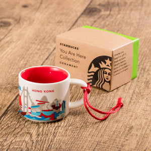 2oz You Are Here Hong Kong Mug / Ornament