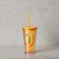 16OZ SAVANNAH ANIMALS  RING COLD CUP  16OZ 大草原動物圈圈凍杯