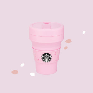 Spring21 Stojo Pink Collapsible Cup 12oz Stojo可摺疊環保咖啡杯(淺粉紅色)